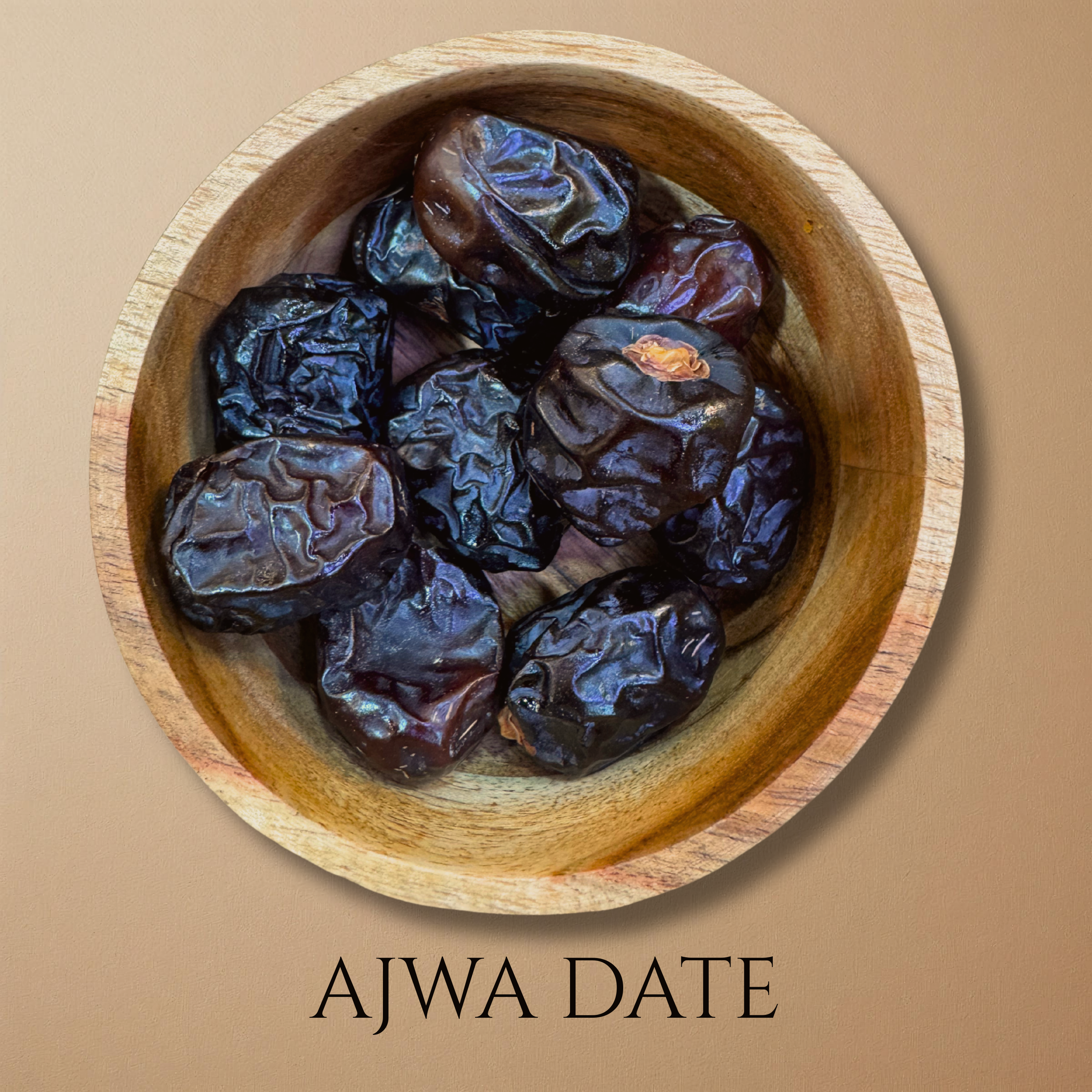 Ajwa Dates (Dark, Antioxidant-Rich)